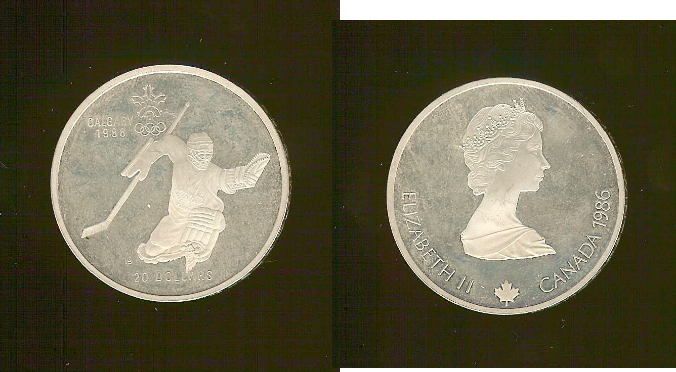Canada $20 1986 Ottawa Proof